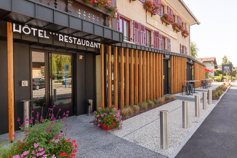 Hotel-Restaurant "Les Rochers" La Balme-de-Sillingy Exteriér fotografie